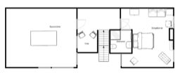 plattegrond 1e verdieping