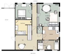 plattegrond appartement